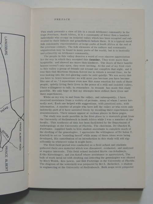 People of the Valley - Life in an Isolated Afrikaner Community in South Africa - Brian M  du Toit