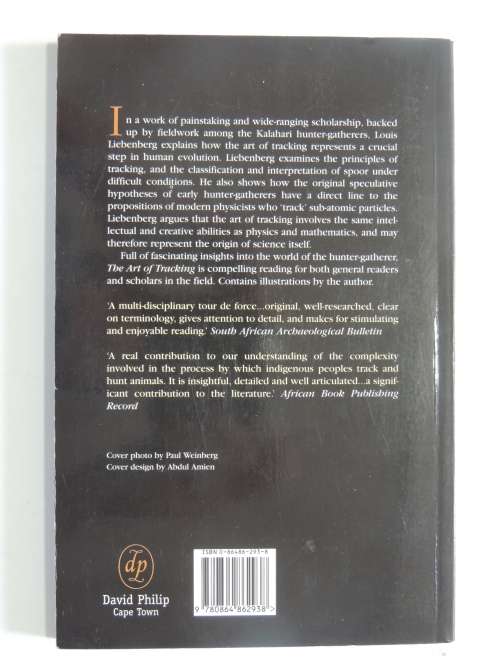 The Art of Tracking - The Origin of Science - Louis Liebenberg (Scarce)