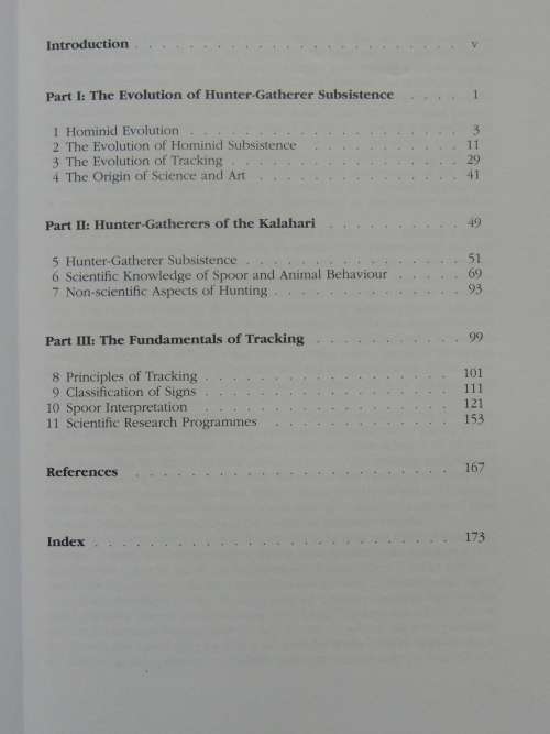 The Art of Tracking - The Origin of Science - Louis Liebenberg (Scarce)