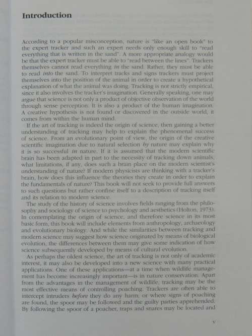 The Art of Tracking - The Origin of Science - Louis Liebenberg (Scarce)