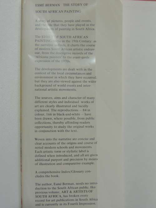 The Story of South African Painting  - Esme Berman ( First Edition) 1975