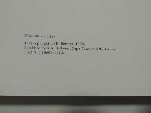 The Story of South African Painting  - Esme Berman ( First Edition) 1975