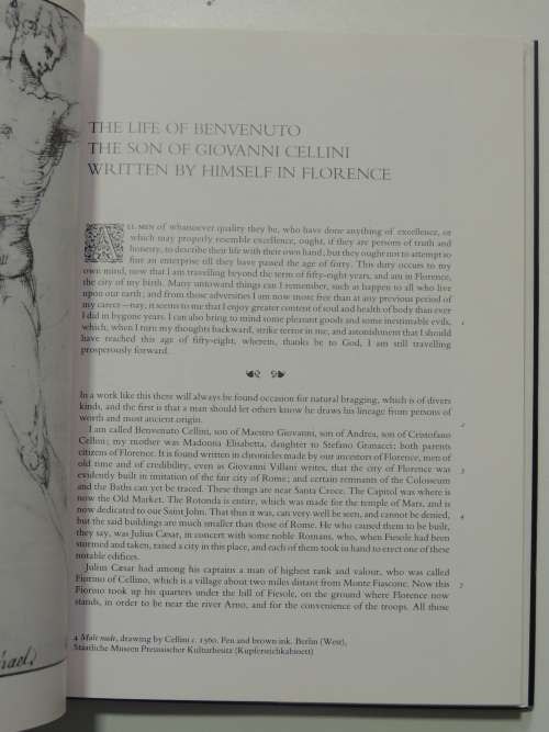 The Autobiography of Benvenuto Cellini - Charles Hope    ART