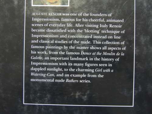 The Life & Works of Renoir- Janice Anderson