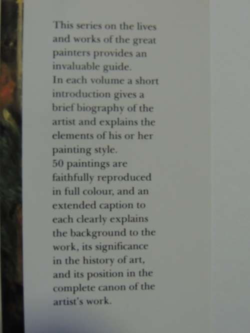 The Life & Works of Renoir- Janice Anderson