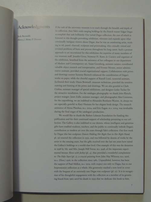 Edgar Degas - Defining the Modernist Age - Ed. Jennifer R Gross     ART
