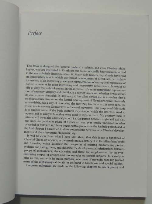 Art and Experience in Classical Greece- JJ Pollitt