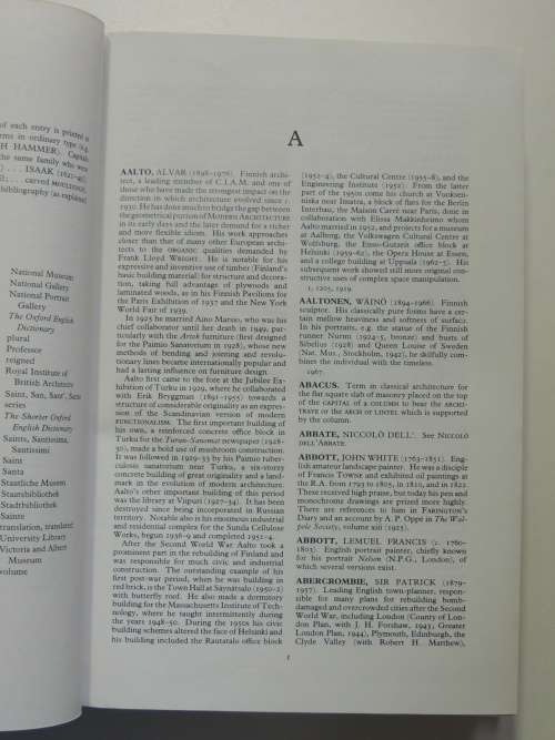 The Oxford Companion to ART - Ed. Harold Osborne