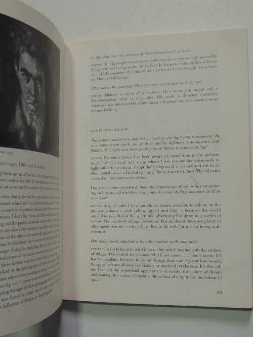 Conversations with Antoni Tapies- Barbara Catoir