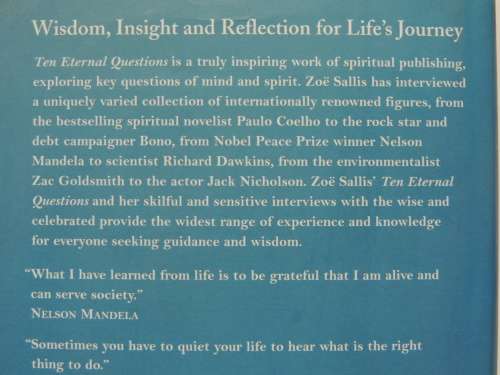 Ten Eternal Questions - Wisdom, Insight And Reflection For Life`s Journey - Zoe Sallis