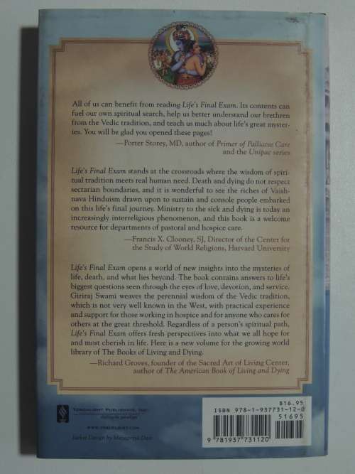 Life`s Final Exam - Death And Dying From The Vedic Perspective - Giriraj Swami