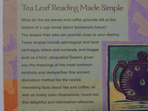 Simply Tea Leaf Reading - Jacqueline Towers