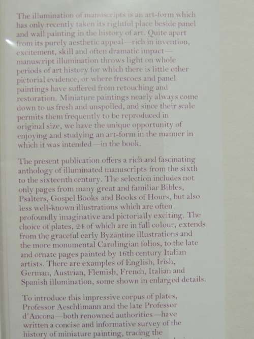 The Art Of Illumination, An Anthology Of Manuscripts From The 6th - Sixteenth Century - P D`Ancona