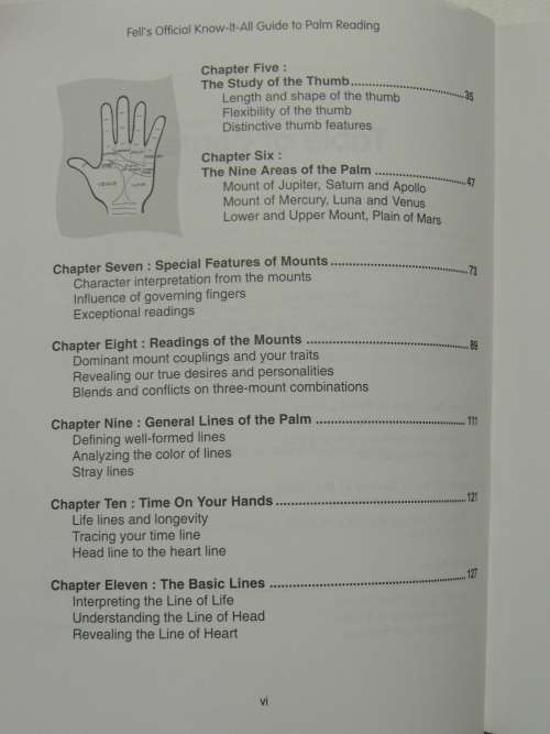 Palm Reading -Fell`s Official Know-It-All Guide - Your Absolute, Quintessential, ..- Litzka R Gibson