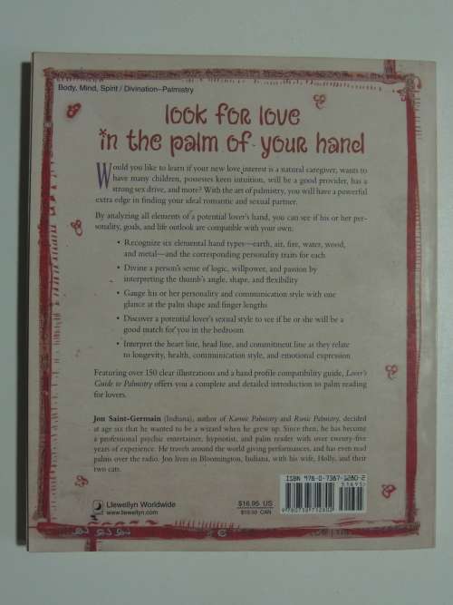 Lover`s Guide To Palmistry - Finding Love In The Palm Of Your Hand - Jon Saint-Germain