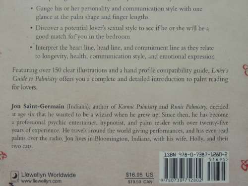 Lover`s Guide To Palmistry - Finding Love In The Palm Of Your Hand - Jon Saint-Germain
