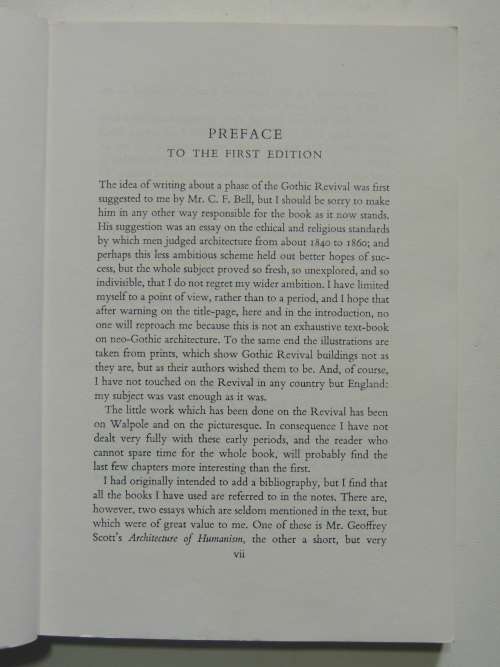 The Gothic Revival, An Essay in the Hostory of Taste   -Kenneth Clarke