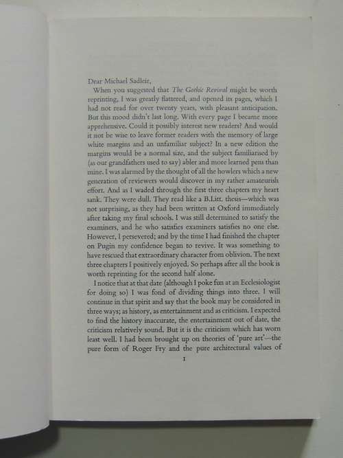 The Gothic Revival, An Essay in the Hostory of Taste   -Kenneth Clarke