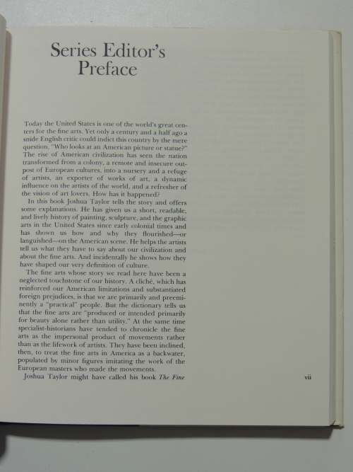 The Fine Arts In America - Joshua C. Taylor
