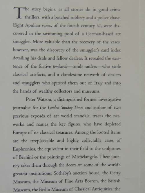 The Medidci Conspiracy - The Illicit Journey of Looted Antiquities - Peter Watson, Cecilia Todescini