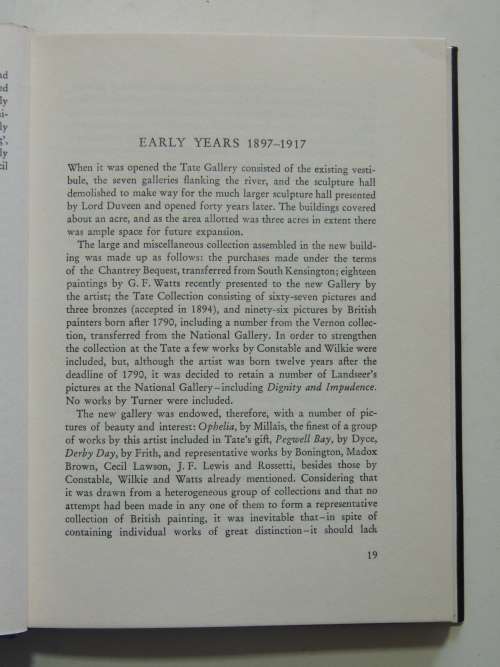 The Tate Gallery - The World of Art Library - Galleries - John Rothenstein