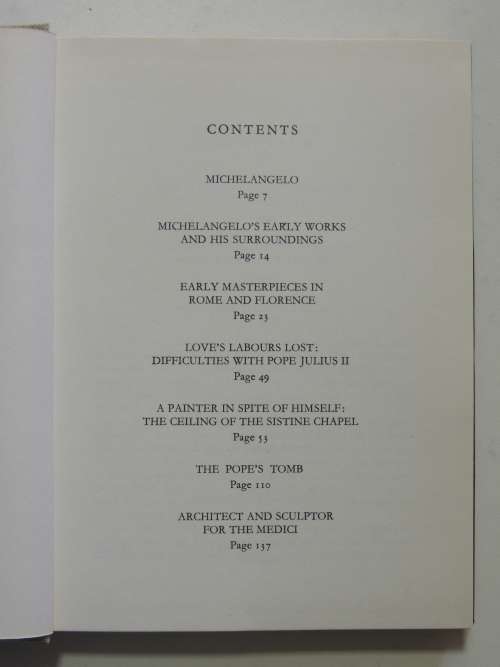 Michaelangelo - The World of Art Library - Artists - Rolf Schott
