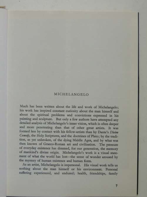 Michaelangelo - The World of Art Library - Artists - Rolf Schott