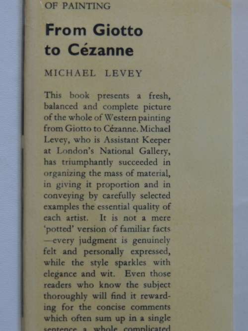 A Concise History of Painting From Giotto to Cezanne - Michael  Levey