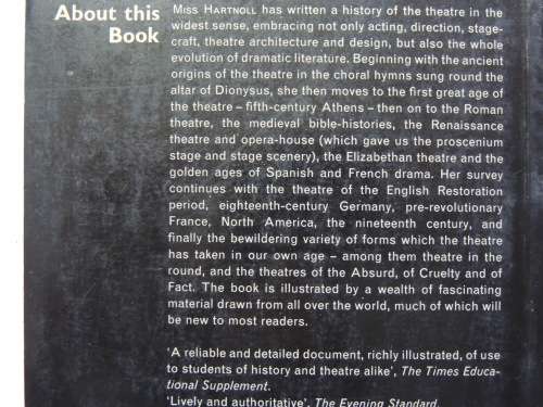 A Concise History of The Theatre- Phyllis Hartnol
