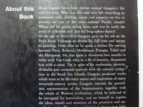 Gauguin - The World of Art Library - Artists - Georges Boudaille SC