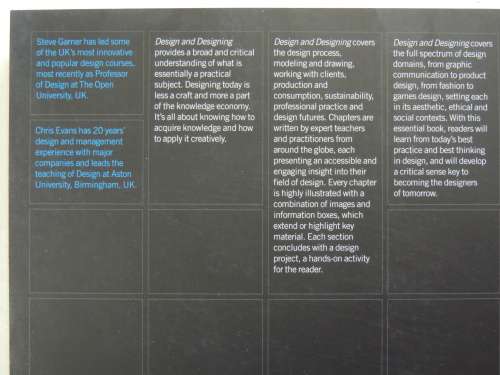 Design and Designing - A Critical Introduction - Ed`s: Steve Garner, Chris Evans