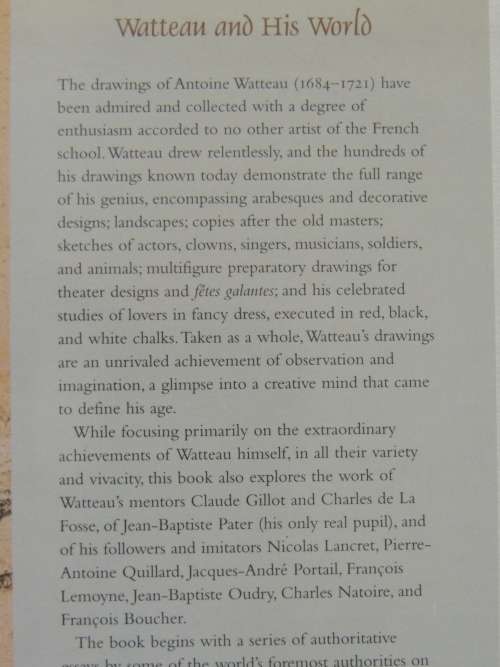 Watteau and his World - French Drawings from 1700 - 1750 - Alan Wintermute