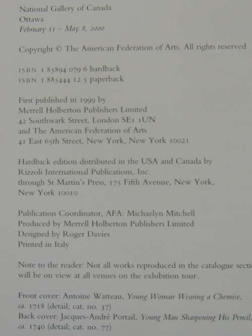 Watteau and his World - French Drawings from 1700 - 1750 - Alan Wintermute