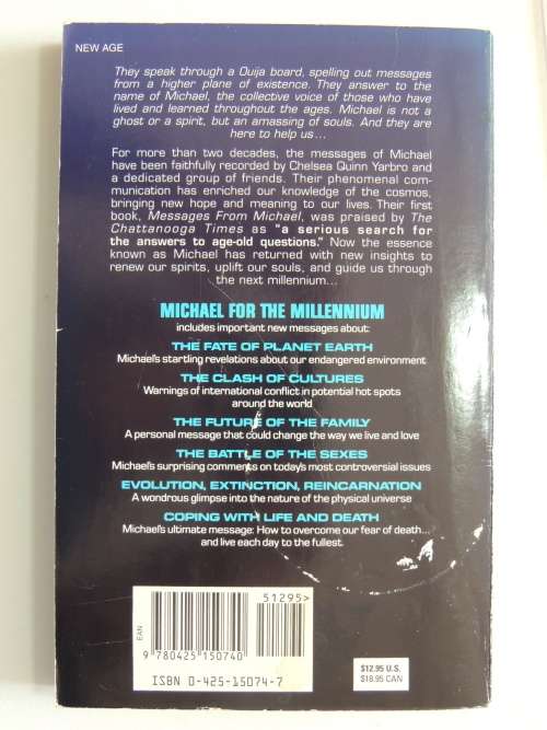 Michael for the Millenium - The Spiritual Essence Returns ... Message of Hope - Chelsea Quinn Yarbro