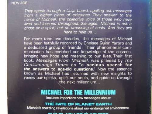 Michael for the Millenium - The Spiritual Essence Returns ... Message of Hope - Chelsea Quinn Yarbro