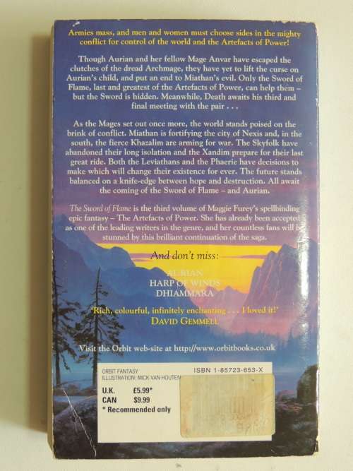 The Sword of Flame - Book 3 of Artefacts of Power - Maggie Furey