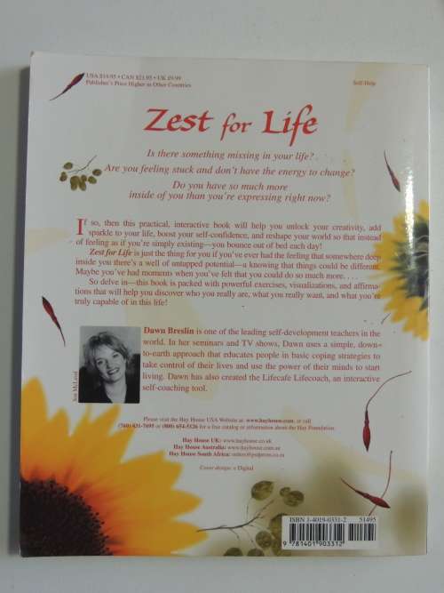 Zest For Life - 10 Dynamic Life-Changing Solutions for Self Empowerment - Dawn Breslin