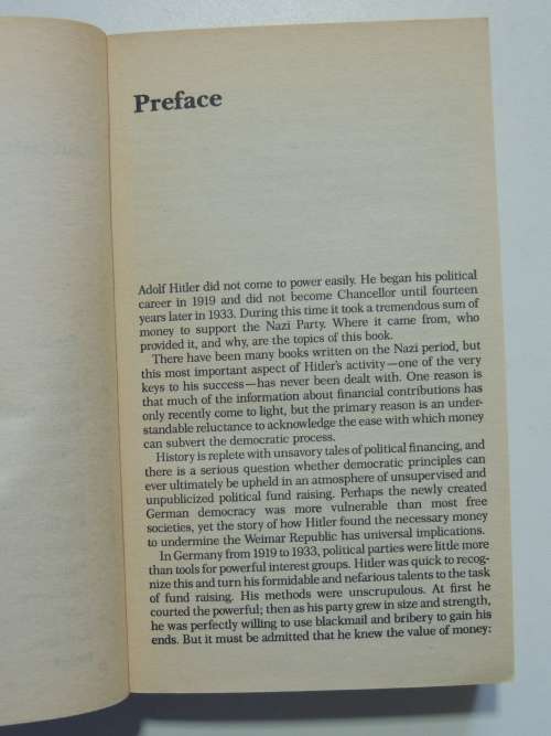 Who Financed Hitler - The Secret Funding Of Hitler`s Rise To Power 1919-1933James Pool & Suzanne Po