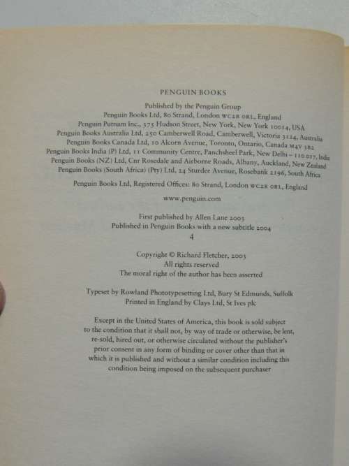 The Cross & Crescent -The Dramatic Story Of Earliest Encounters Btwn Christians &Muslims- R Fletcher