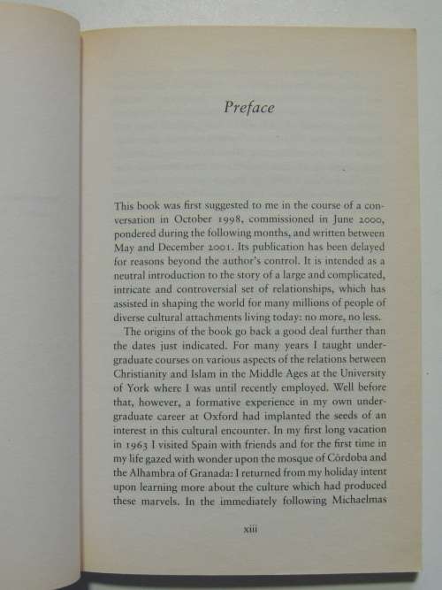 The Cross & Crescent -The Dramatic Story Of Earliest Encounters Btwn Christians &Muslims- R Fletcher