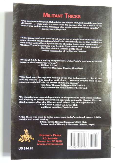 Militant Tricks - Battlefield Ruses Of The Islamic Insurgent - H. John Poole