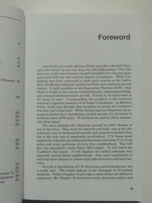 Militant Tricks - Battlefield Ruses Of The Islamic Insurgent - H. John Poole