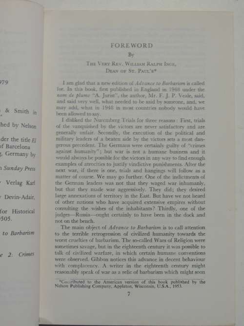 The Veale File - Vol 1 Advance To Barbarism, Vol 2 Crimes Discreetly Veiled - F.J.P. Veale