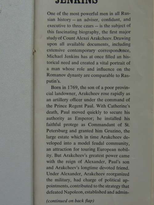 Arakcheev - Grand Vizier Of The Russian Empire - Michael Jenkins