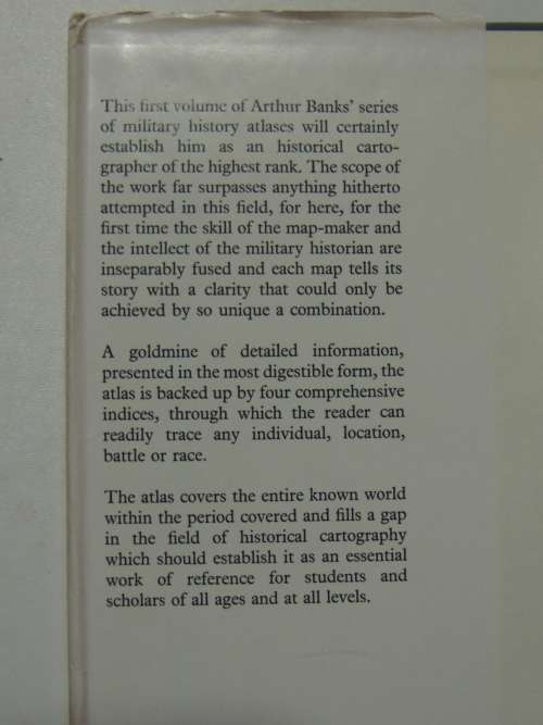 A World Atlas Of Military History - Volume 1 - To 1500 - Arthur Banks