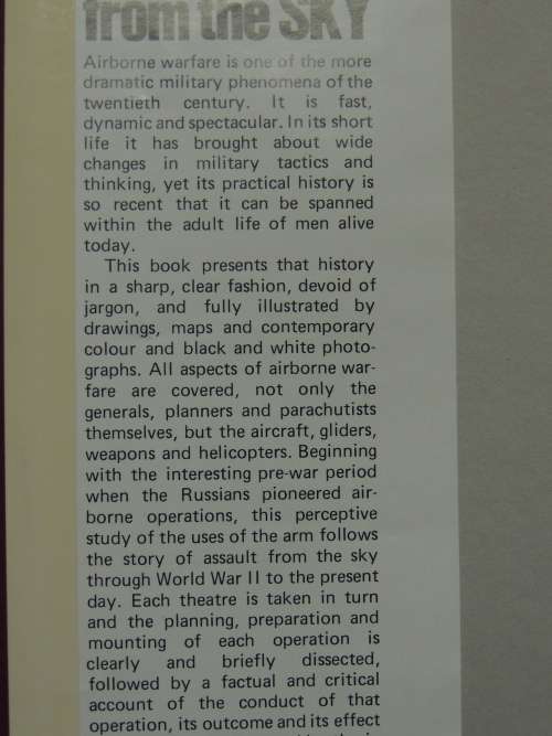 Assault From The Sky - A History Of Airborne Warfare - John Weeks