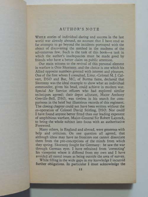Commando Extraordinary - Otto Skorzeny - Charles Foley