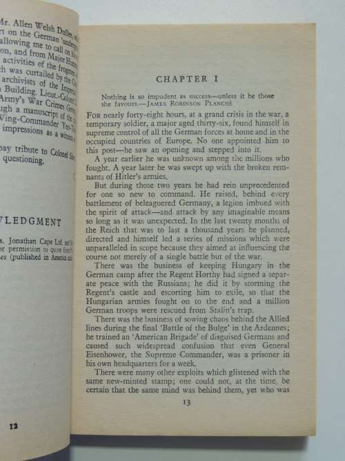 Commando Extraordinary - Otto Skorzeny - Charles Foley