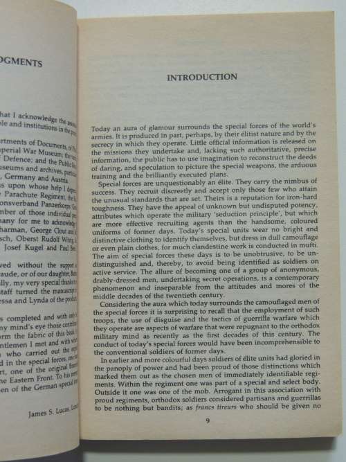 Kommando - German Special Forces World War Two - James Lucas