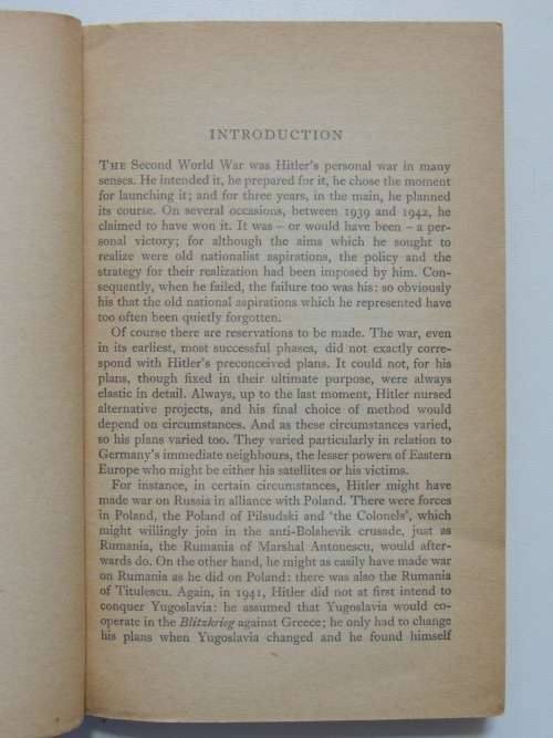 Hitler`s War Directives 1939-45ed H.R. Trevor-Rooper